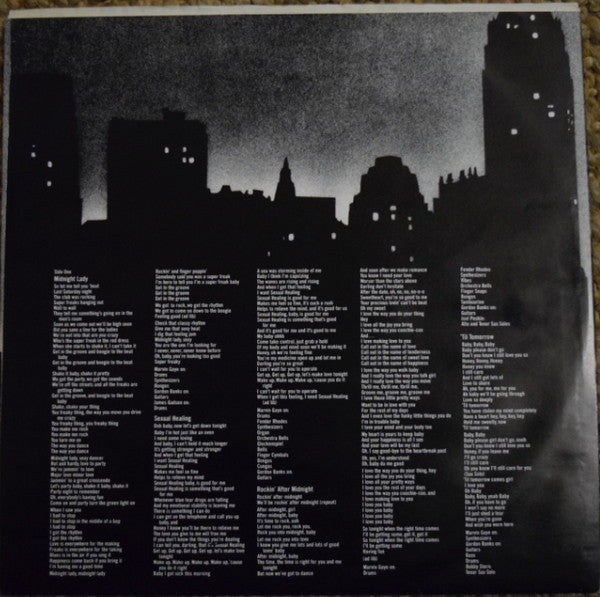 Marvin Gaye : Midnight Love (LP, Album)