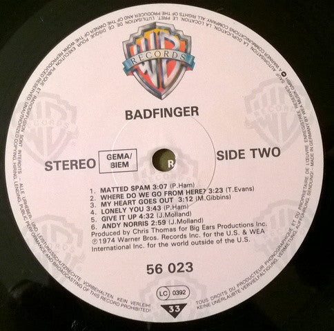Badfinger : Badfinger (LP, Album)