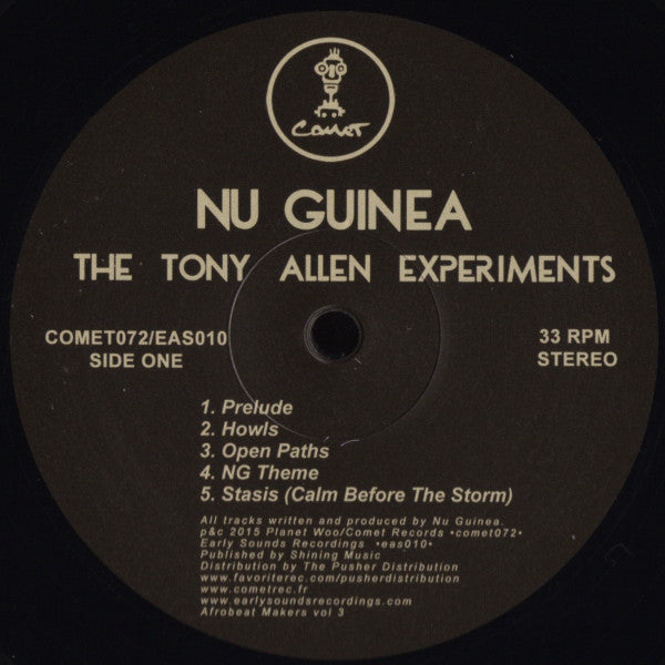 Nu Guinea : The Tony Allen Experiments (LP, MiniAlbum)