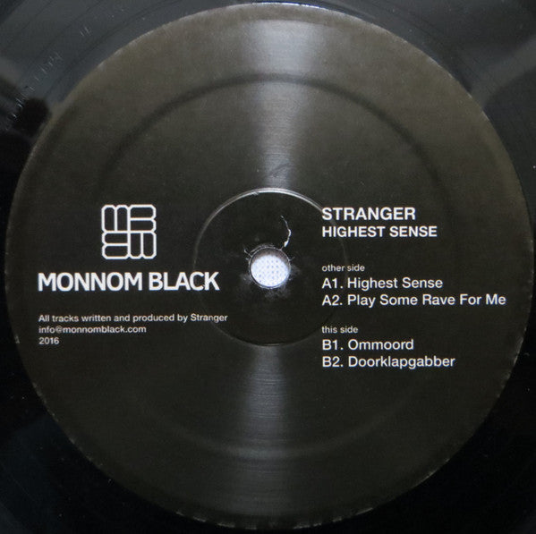 Stranger (27) : Highest Sense EP (12", EP)