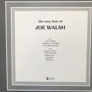 Joe Walsh : The Golden Era Of Pop (The Very Best Of Joe Walsh) (LP, Comp)