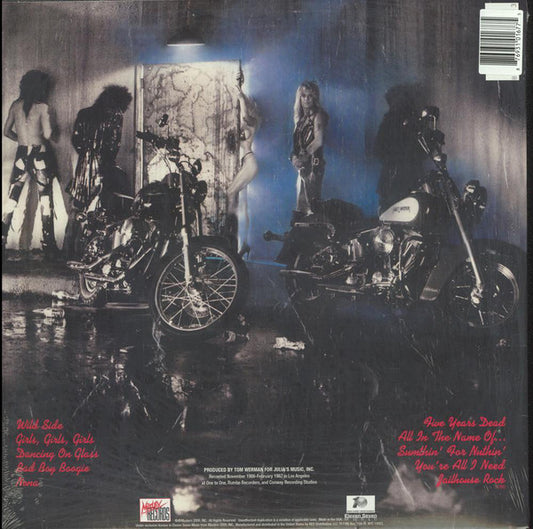 Mötley Crüe : Girls, Girls, Girls (LP, Album, Ltd, RE, Red)