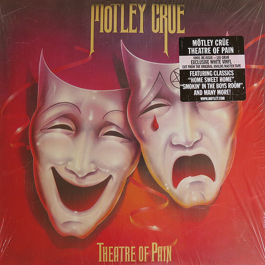 Mötley Crüe : Theatre Of Pain (LP, Album, Ltd, RE, Whi)