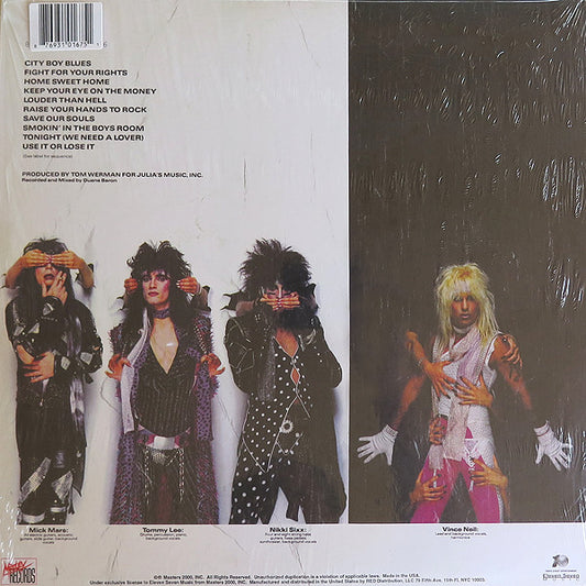 Mötley Crüe : Theatre Of Pain (LP, Album, Ltd, RE, Whi)