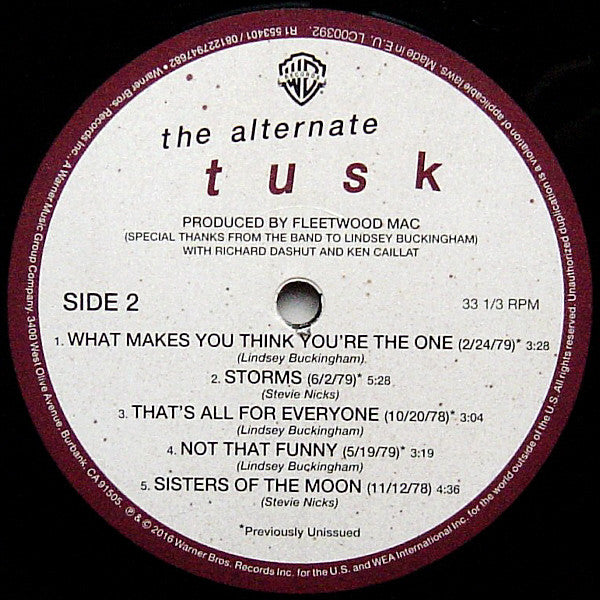 Fleetwood Mac : The Alternate Tusk (2xLP, Album, RSD, Ltd, 180)