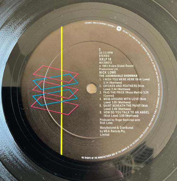 Nick Lowe : The Abominable Showman (LP, Album)