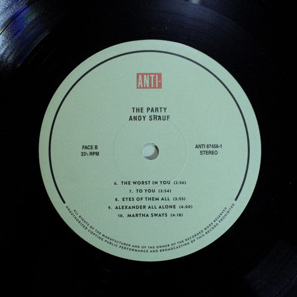Andy Shauf : The Party (LP, Album)