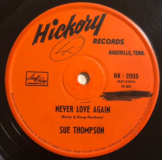 Sue Thompson : Norman (7", Single)