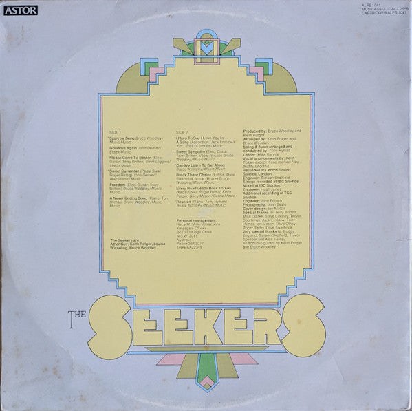 The Seekers : The Seekers (LP, Album, Gat)