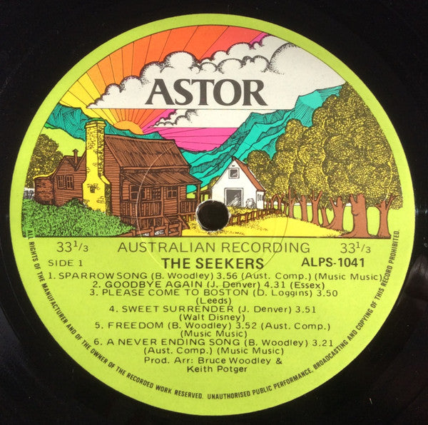 The Seekers : The Seekers (LP, Album, Gat)