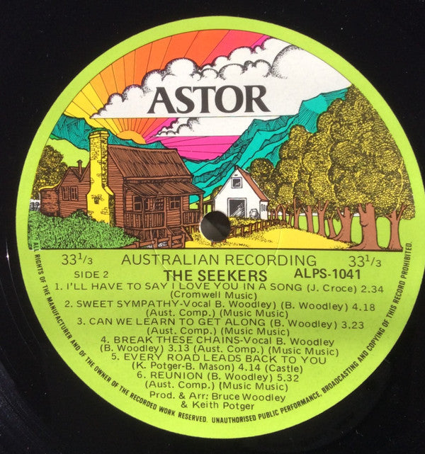 The Seekers : The Seekers (LP, Album, Gat)