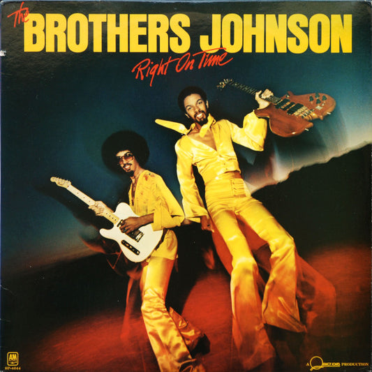 The Brothers Johnson* : Right On Time (LP, Album, Pit)