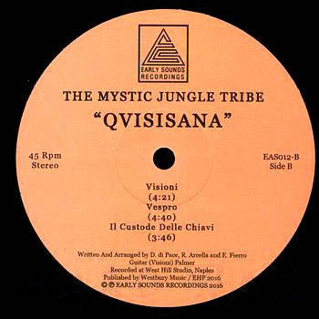 The Mystic Jungle Tribe : Qvisisana (12", MiniAlbum)