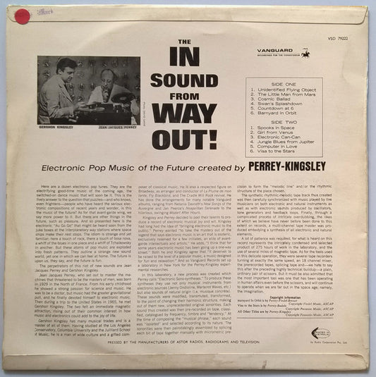 Perrey & Kingsley : The In Sound From Way Out! (LP, Album)