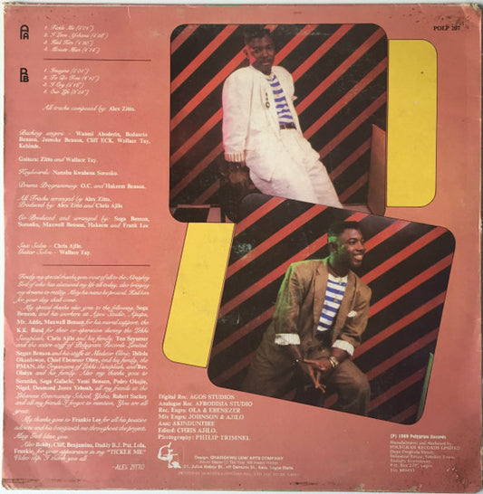 Alex Zitto : Tickle Me (LP, Album)