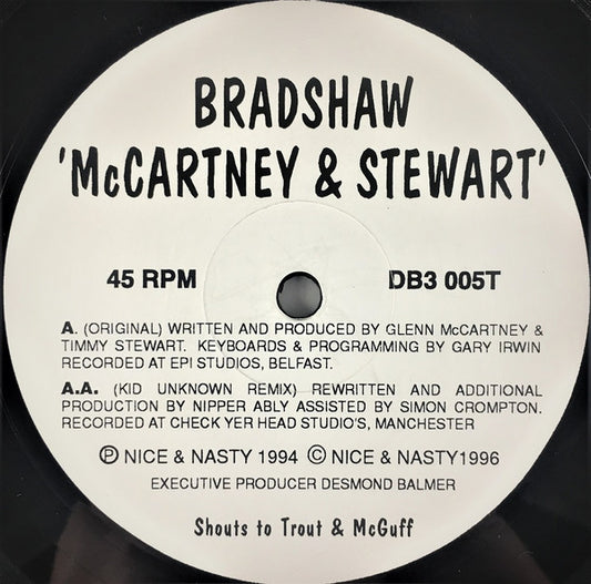 McCartney & Stewart : Bradshaw (12")