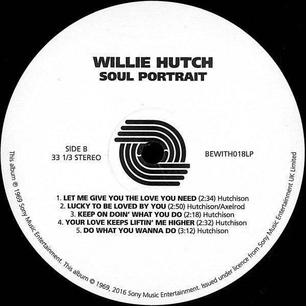 Willie Hutch : Soul Portrait (LP, Album, Ltd, RE, RM, 180)