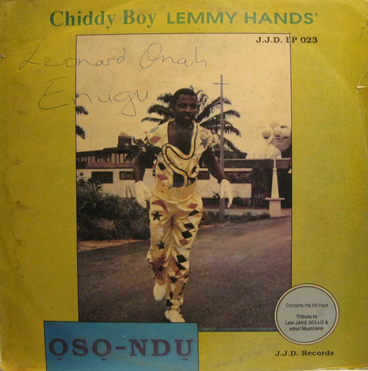 Chiddy Boy Lemmy Hands : Ọsọ-Ndu (LP, Album)