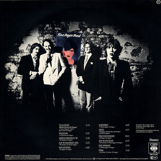 Nina Hagen Band : Nina Hagen Band (LP, Album)
