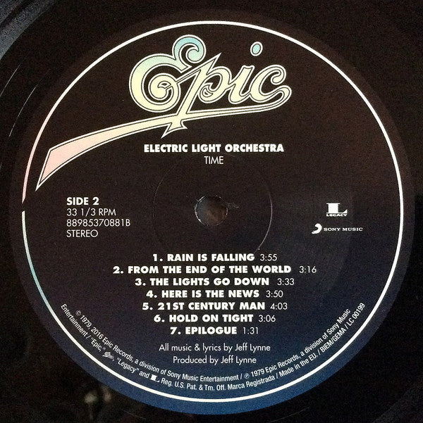 Electric Light Orchestra : Time (LP, Album, RE, 180)