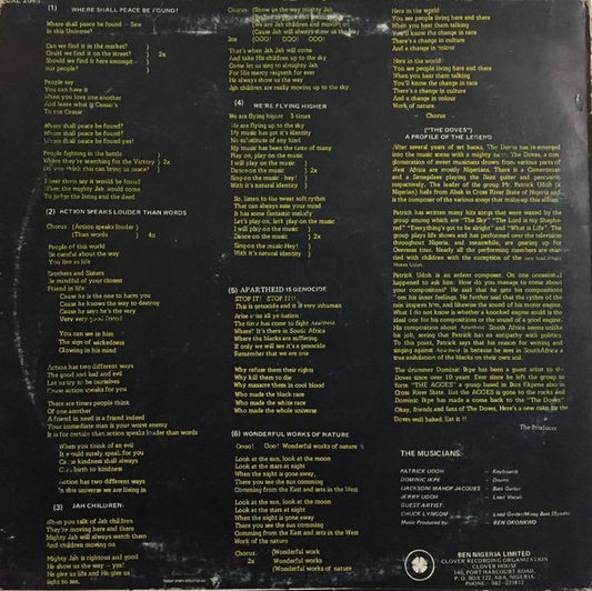 The Doves (2) : Flying Higher (LP, Album)