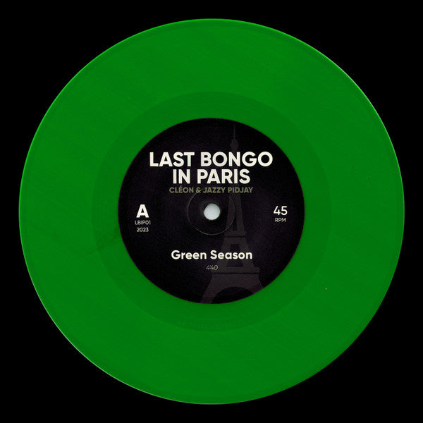 Last Bongo In Paris - Green Season 7" (Pink vinyl)