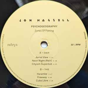 Jon Hassell - Psychogeography (2xLP, Album, RE) (Mint (M))