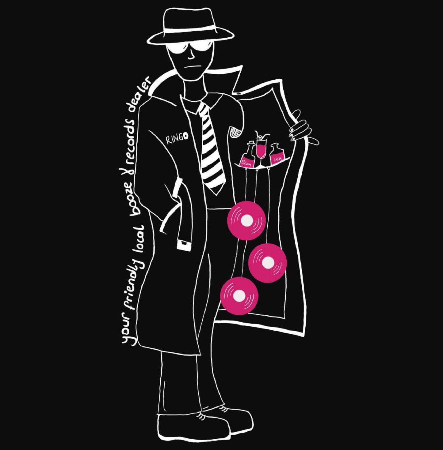 Ringo Barr: The Dealer Tee (Black)