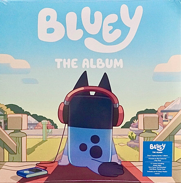 Joff Bush & the Bluey Music Team - Bluey The Album (Blue vinyl)