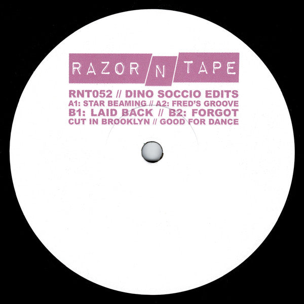 Dino Soccio - Dino Soccio Edits 12"