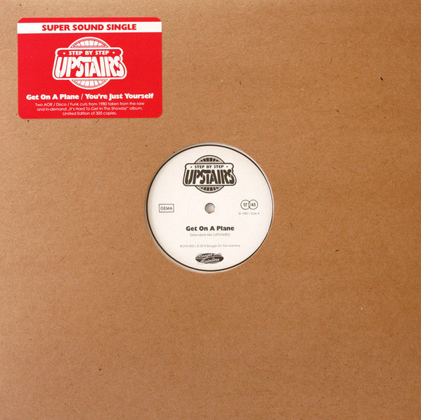 Upstairs - Get On A Plane/You're Just Yourself 12"