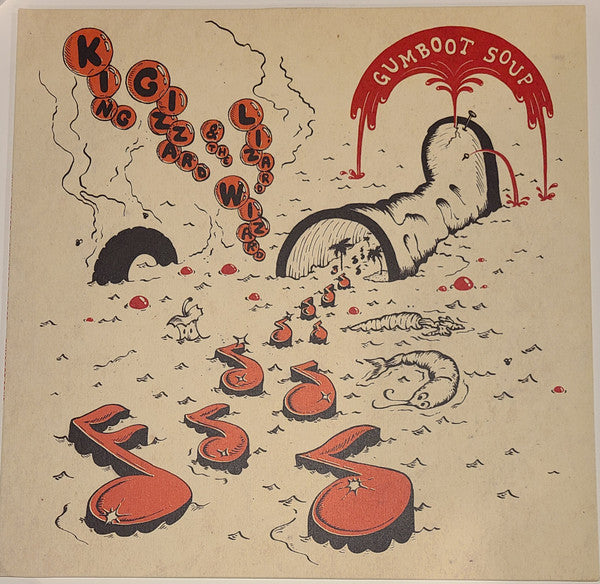 King Gizzard & the Lizard Wizard - Gumboot Soup (Orange vinyl with black and red splatter)