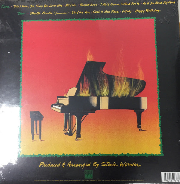 Stevie Wonder : Hotter Than July (LP, Album, RE)