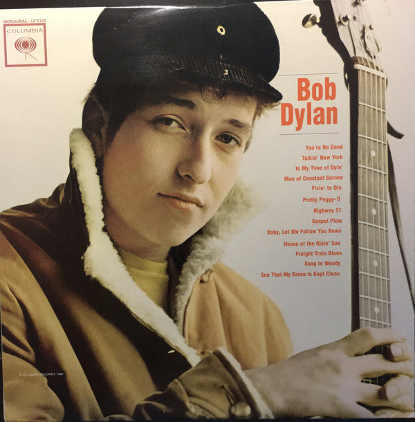 Bob Dylan : Bob Dylan (LP, Album, Mono)
