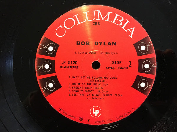 Bob Dylan : Bob Dylan (LP, Album, Mono)