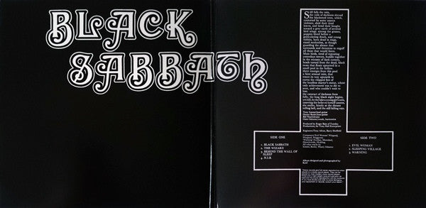 Black Sabbath : Black Sabbath (LP, Album, RE, 180)