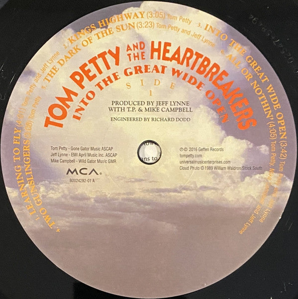 Tom Petty And The Heartbreakers : Into The Great Wide Open (LP, Album, RE, 180)