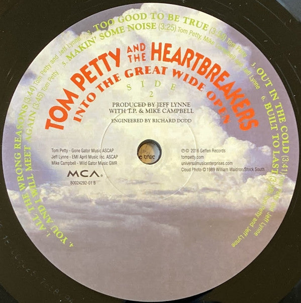 Tom Petty And The Heartbreakers : Into The Great Wide Open (LP, Album, RE, 180)