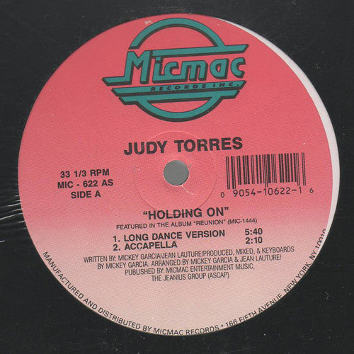 Judy Torres : Holding On (12")