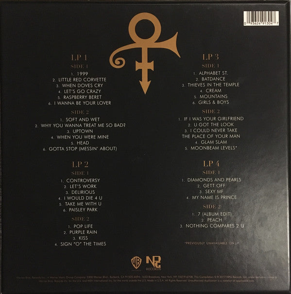 Prince : 4Ever (4xLP, Comp + Box, Album, Comp)