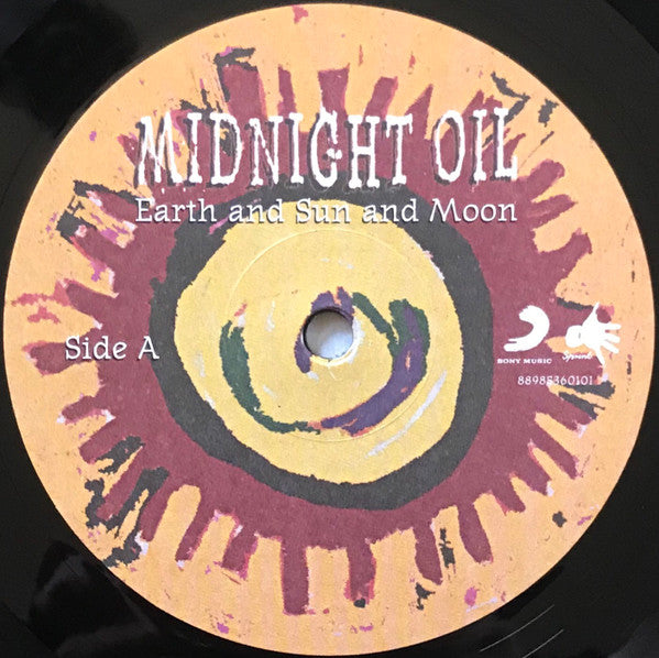 Midnight Oil : Earth And Sun And Moon (LP, Album, RE)