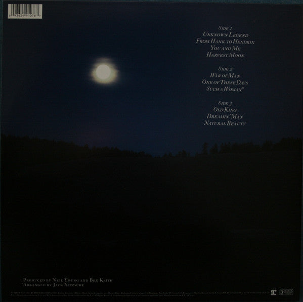 Neil Young : Harvest Moon (LP + LP, S/Sided, Etch + Album, RSD, Ltd, RE)