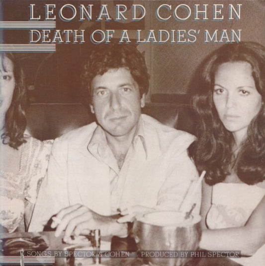 Leonard Cohen : Death Of A Ladies' Man (LP, Album, Jac)