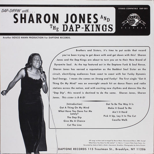 Sharon Jones & The Dap-Kings : Dap-Dippin' With... (LP, Album)