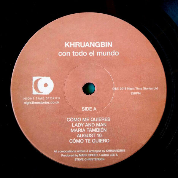 Khruangbin : Con Todo El Mundo (LP, Album)