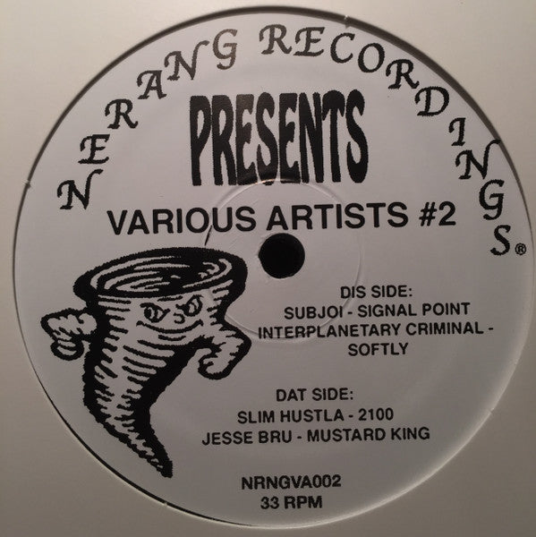 Various : Various Artists #2 (12", Ltd + 12", TP, W/Lbl)