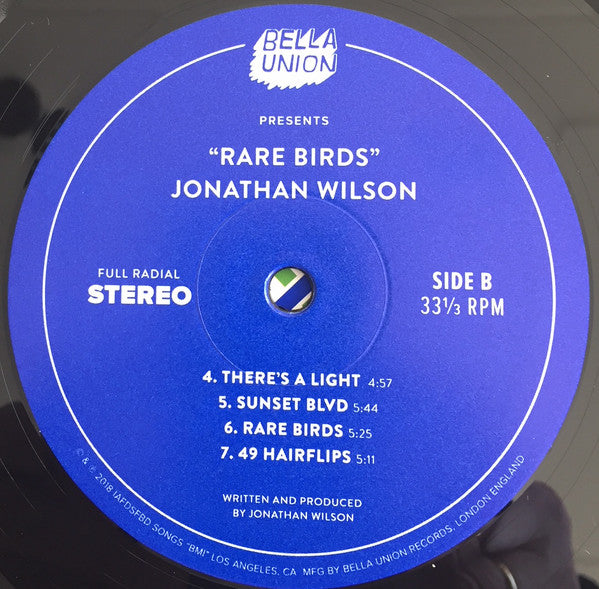 Jonathan Wilson : Rare Birds (2xLP, Album)