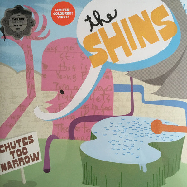 The Shins : Chutes Too Narrow (LP, Album, Ltd, RE, Ora)