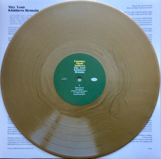 Courtney Marie Andrews : May Your Kindness Remain (LP, Album, Ltd, Gol)