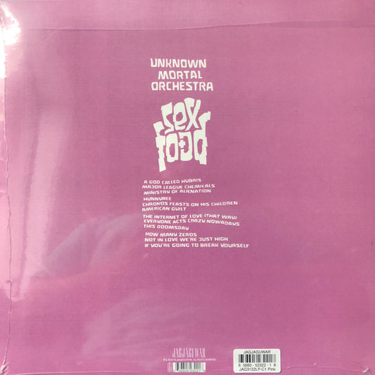 Unknown Mortal Orchestra : Sex & Food (LP, Album, Ltd, Pin)